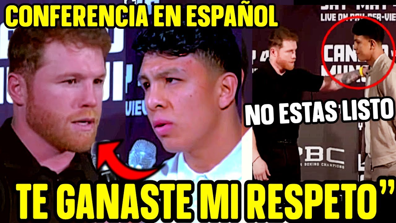 Canelo lvarez y Jaime Mungua tuvieron su cara a cara en Las ...