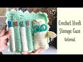 Crochet hook storage holder tutorial crochet pencil case  cottagecore crochet  thisfairymade