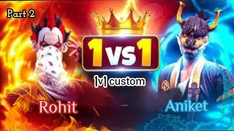 1v1 custom with my friend PART - 2 | Free Fire Max | White Devil |