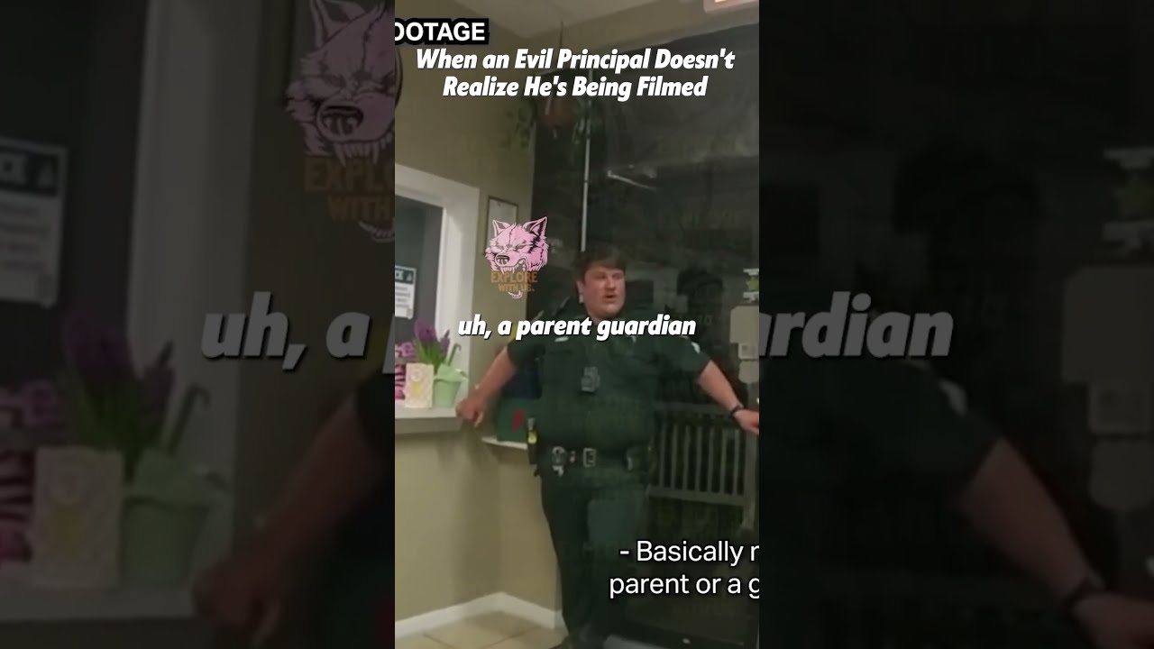 When An Evil Principal Doesn T Realize He S Being Filmed Part 1 Full Clip On EWU Bodycam