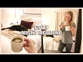 COZY WINTER NIGHT ROUTINE 2020 | military wife night routine