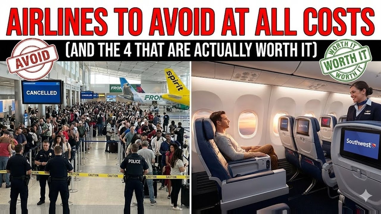 Airlines To Avoid At All Costs And The 4 That Are Actually Worth It