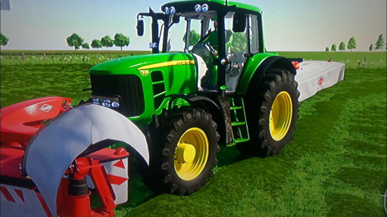 Mowing on ballam road farming (ep1)