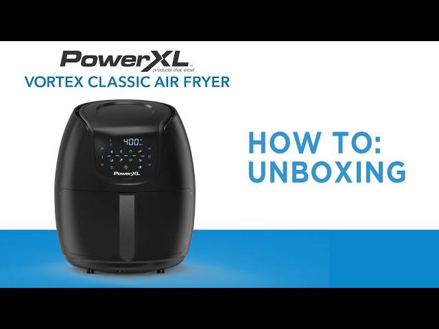 Power XL Vortex Pro Air Fryer 4Qt Black - NEW