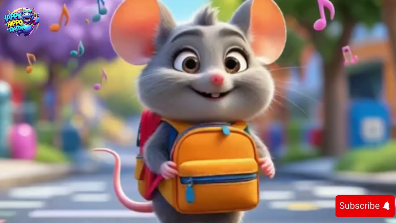 Chikoo Chuha School Chala | Kids Educational Song | 3D Animated Cartoon