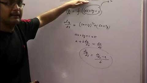 First order differential equation - Part 3