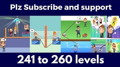 Troll Robber - Long Hand Thief Puzzle Game -All Levels 241-260 Solution Android Gameplay Walkthrough