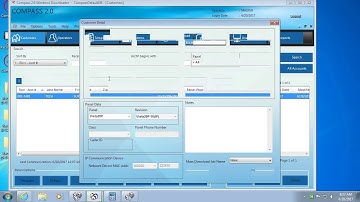 Programming a Honeywell Vista Control Panel with Compass Software and a StarLink Connect Radio.