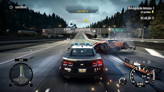 Need For Speed Rivals para PS4 empolga com perseguições policiais