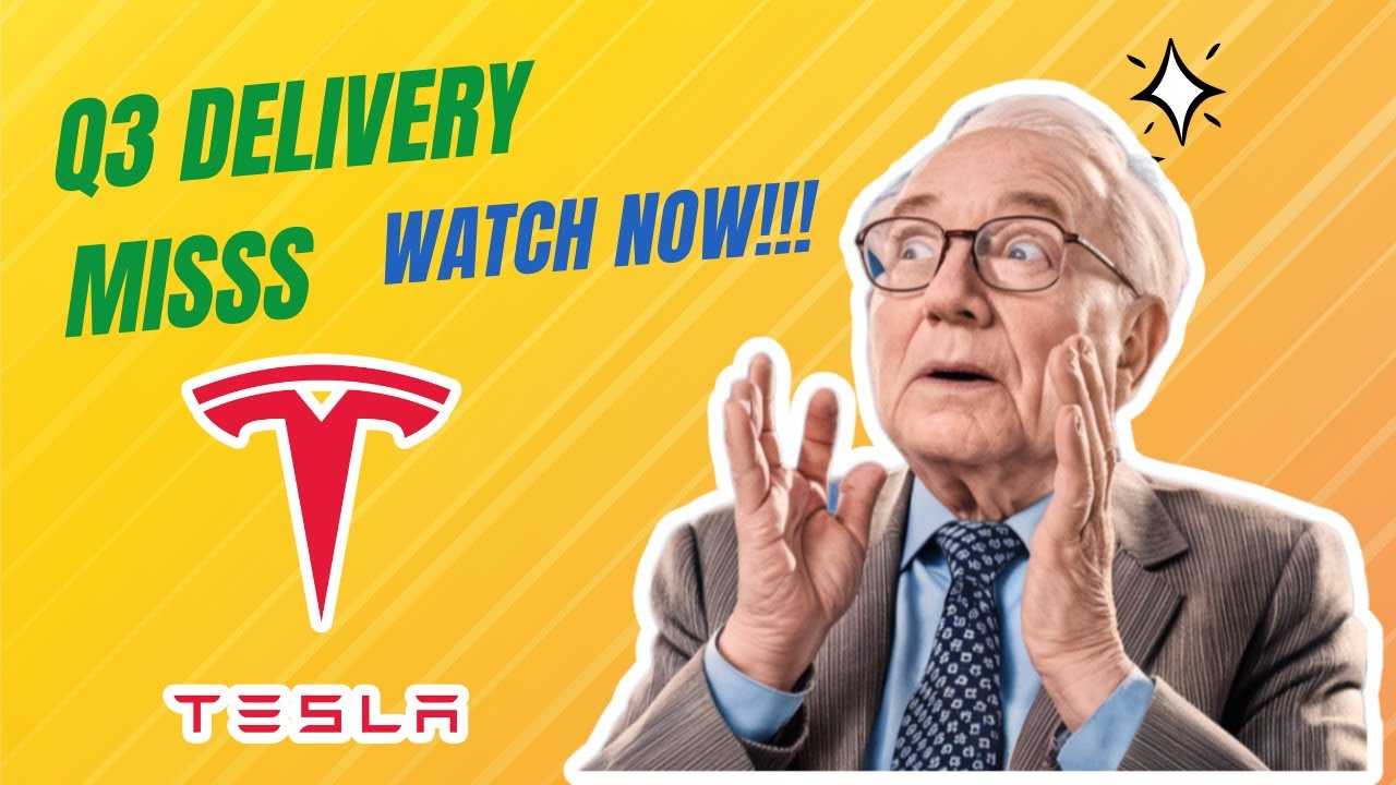 Q3 Delivery Miss! Should You Buy the Dip in Tesla Stock?
