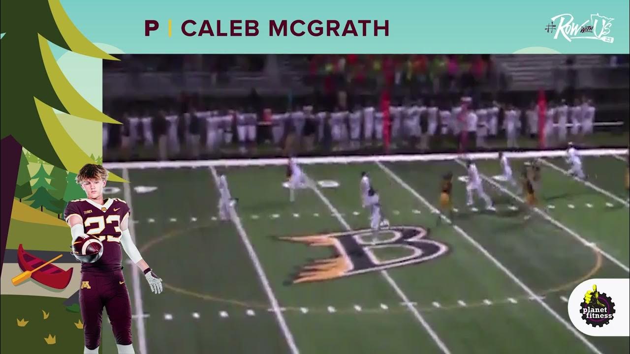 Caleb McGrath Highlights Gopher Football RowWithUs23 Signing Day