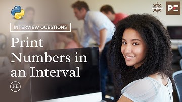 Python Interview Questions | Print Numbers In An Interval | Perfect eLearning by Perfect Plan B