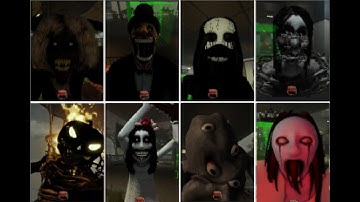 Roblox | The Mimic AI Test By NubE Studio (Game 1 with High Graphics)  | All Jumpscares