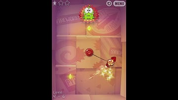 Cut the Rope Experiments 4-6 Walkthrough Rocket Science