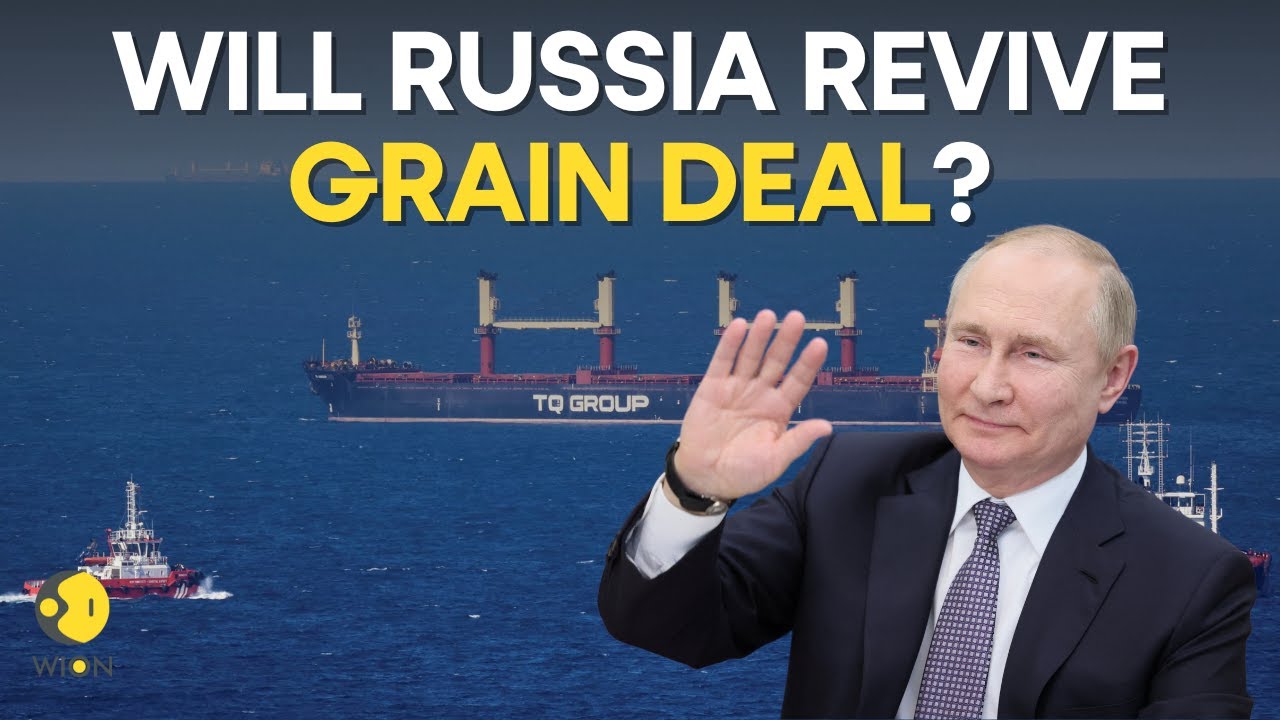 Russia-Ukraine war LIVE: Turkey’s Erdogan says grain deal can be revived soon | Wion Live | WION