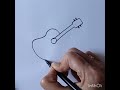 How To Guitar Drawing Drawing Guitar Shorts 