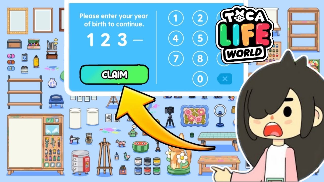 FREE UNLOCKED ALL FURNITURE PACK IN TOCA BOCA 2024!! Toca Life World