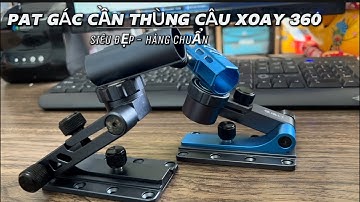 Pát Gác Cần Thùng Câu Xoay 360 Đánh nhiều ổ tiện lợi