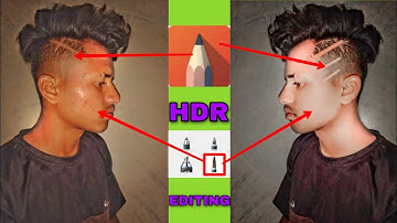 🔴 Oily Smooth skin HDR secret tricks 🤫 face smooth editing| photo editing| sketchbook editing