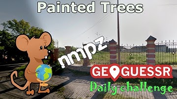Geoguessr Daily Challenge - NMPZ - I Got The Country From The Paint On These Trees
