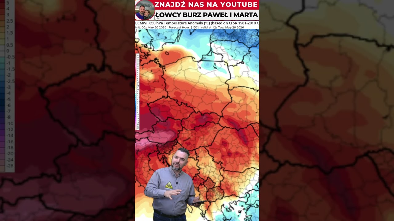 Spływ chłodu od wtorku   #pogoda #polska #short #prognoza