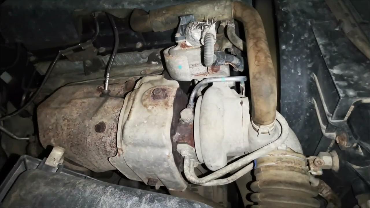 Mitsubishi L200 (Triton) 2.4 Mivec, 4N15 Turbo Diesel engine revving