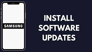 How To Install Software Update On Samsung Phone | Android Tutorials screenshot 5