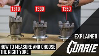 CHOOSING YOUR FORD 9 INCH YOKE - 1310 - 1330 - 1350 | EXPLAINED