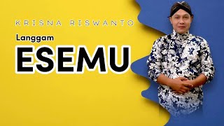 ESEMU - MANTHOUS - cover KRISNA RISWANTO - langgam paling adem sepanjang masa