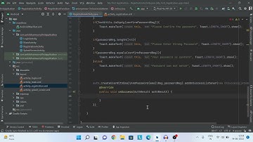 Registration Authentication Part-2 Android Studio App Development Tutorial For Beginners in 2022