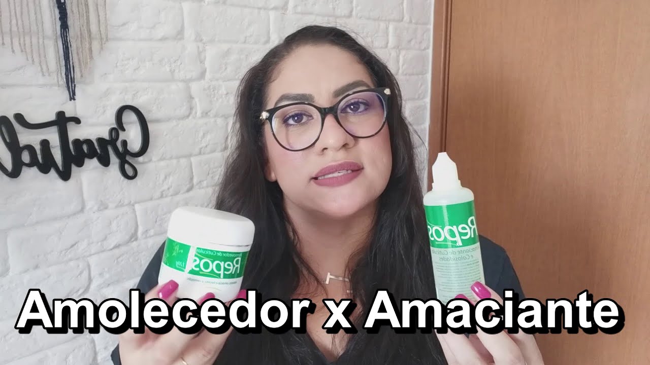 Diferenças Amaciante x Amolecedor de Cutículas