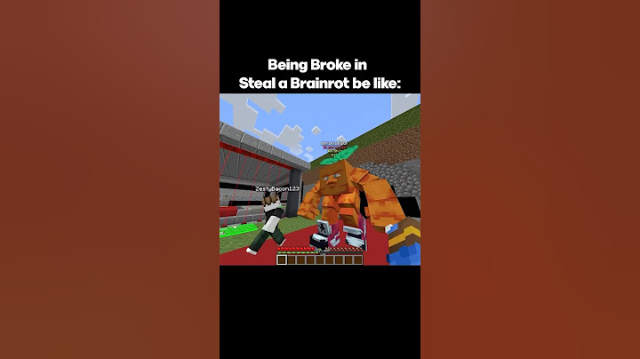 Being Broke in Steal a Brainrot be like: