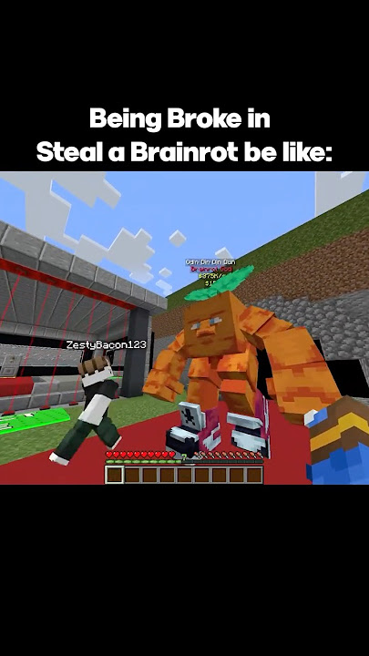 Being Broke in Steal a Brainrot be like: