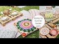 Styling my garden party, relaxed boho festival style