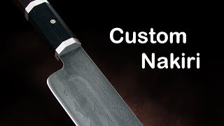 Knifemaking - A Nakiri for my own kitchen! Knifemaking - A Nakiri for my own kitchen!