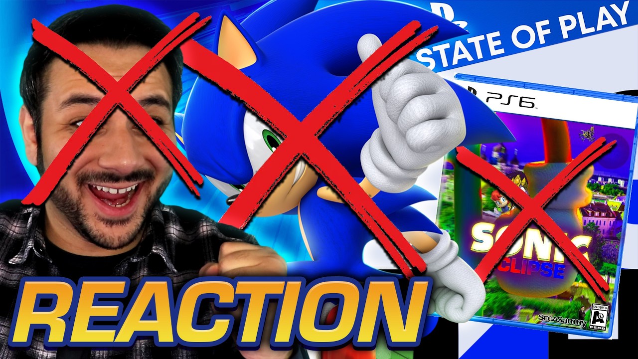 WILL THERE BE SONIC? NO LMAO - STATE OF PLAY REACTION