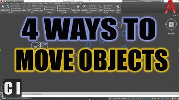 AutoCAD How to Move Objects - 4 Quick Tips to Save Time | 2 Minute Tuesday