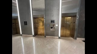 Schindler Miconic 10 Traction Elevators At The JW Marriott Hotel In Washington DC: (10/17/2024)
