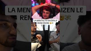 LA MENTALITÉ KAIZEN LE RICHE 🤯💸 #inoxtag #inox #kaizen #michou