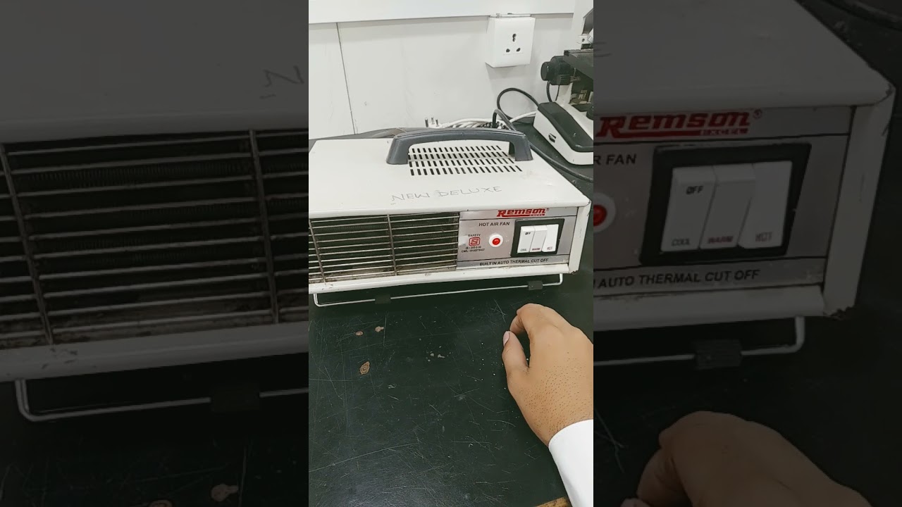 this is room heater use in hospital for montane the room temperature for patients