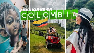 Aventura de 3 SEMANAS en COLOMBIA | ITINERARIO COMPLETO | Vagajuntos en Colombia #1