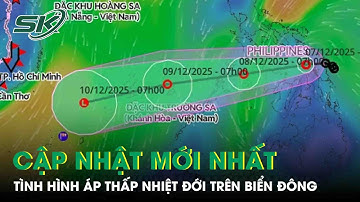 Cập nhật mới nhất: Áp thấp nhiệt đới chưa có dấu hiệu bùng phát thành bão số 16 trên Biển Đông