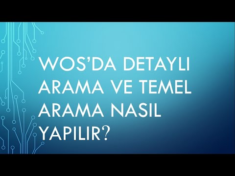 Video: Tam bilgi örnekleri. nasıl arama yapılır