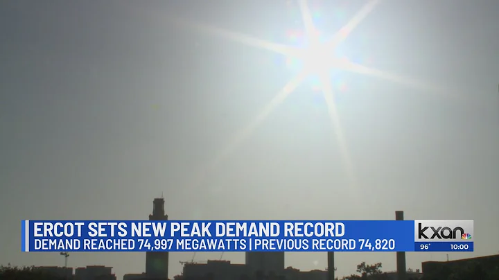 ERCOT said all-time energy demand record broken Sunday