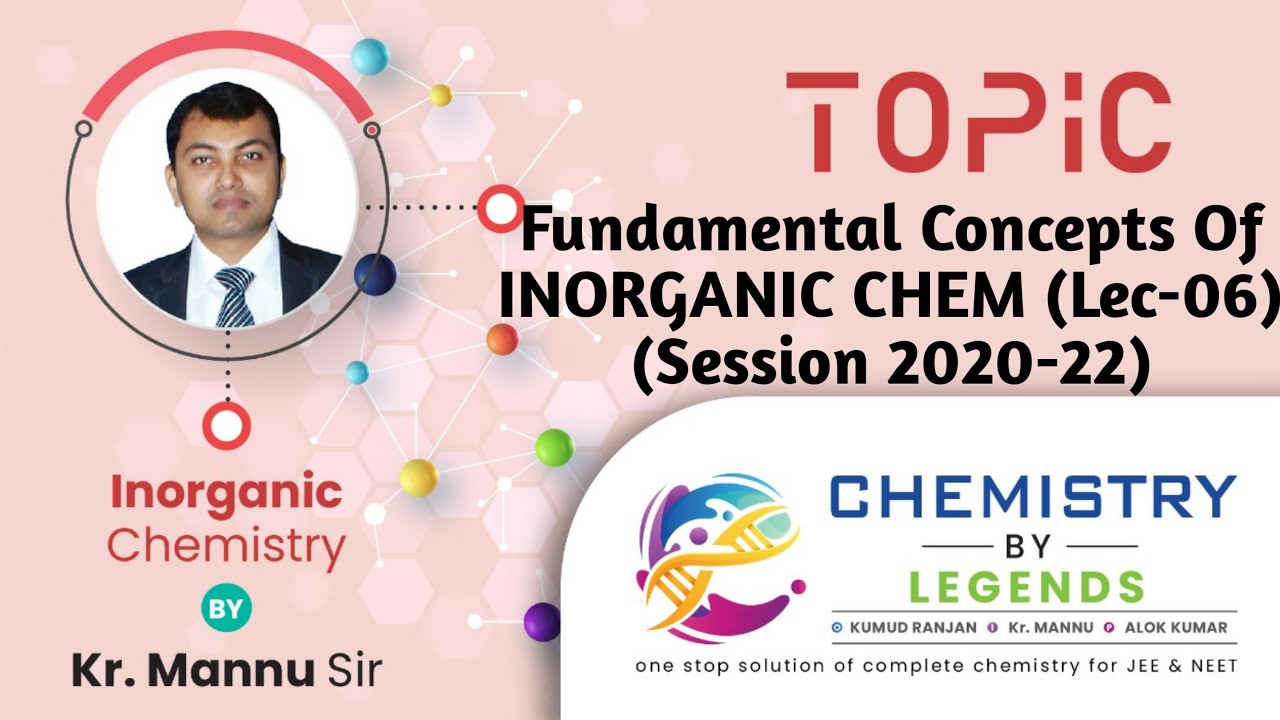 Fundamental Concepts Of CHEM (Lec06) YouTube