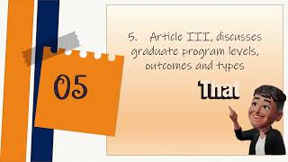 Understanding of CMO 15 s2019 under the subject MTE510