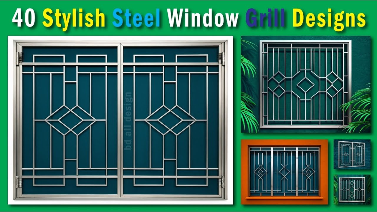 40 Stylish Steel Window Designs | Video Showcase - YouTube