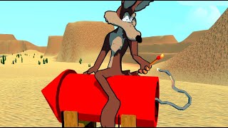 Hab ich dich endlich! - The Coyote KILLS The Road Runner Gameplay Deutsch