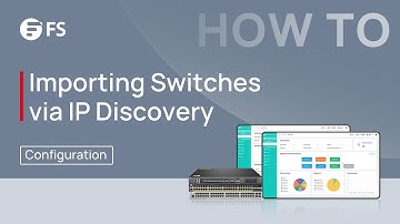 Day 0: How to Import PicOS® Enterprise Switches on AmpCon-Campus via IP Discovery | FS