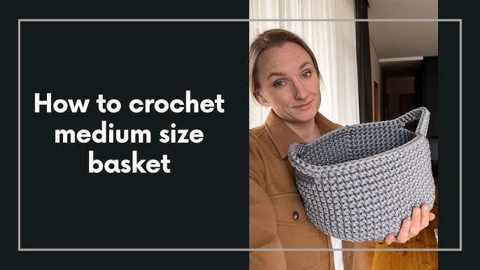 Jumbo Crochet Basket